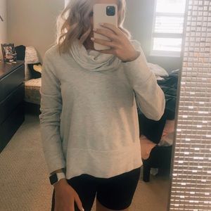 Yogalicious cowl neck sweatshirt